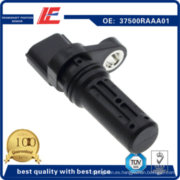 Auto Sensor de posición del cigüeñal Sensor del indicador del transductor de velocidad del motor 37500raaa01, 180-0482, 1802300075 para Honda, Delphi